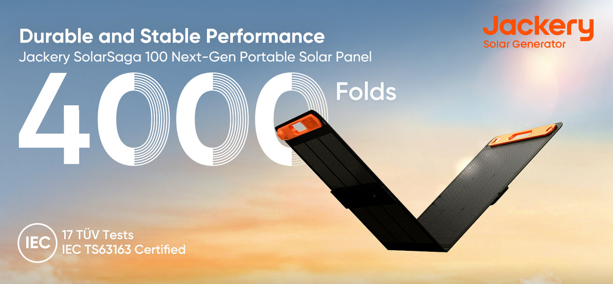 Jackery 100W SolarSaga Zonnepaneel