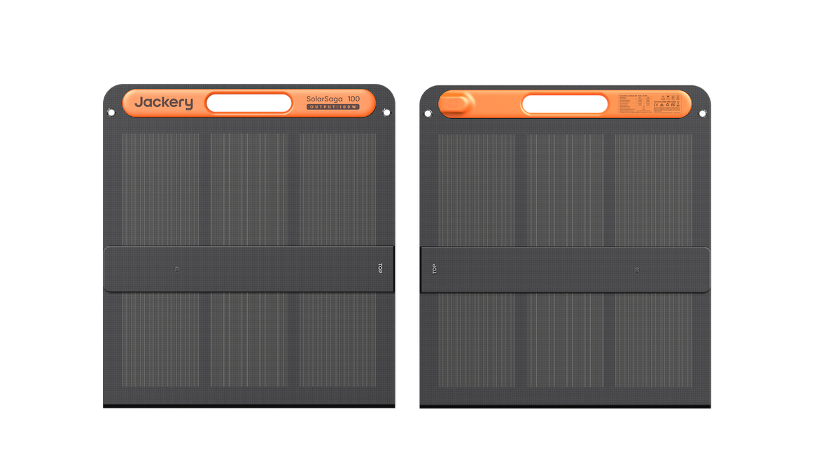 Jackery Explorer 500 V2 + Jackery 100W SolarSaga zonnepaneel