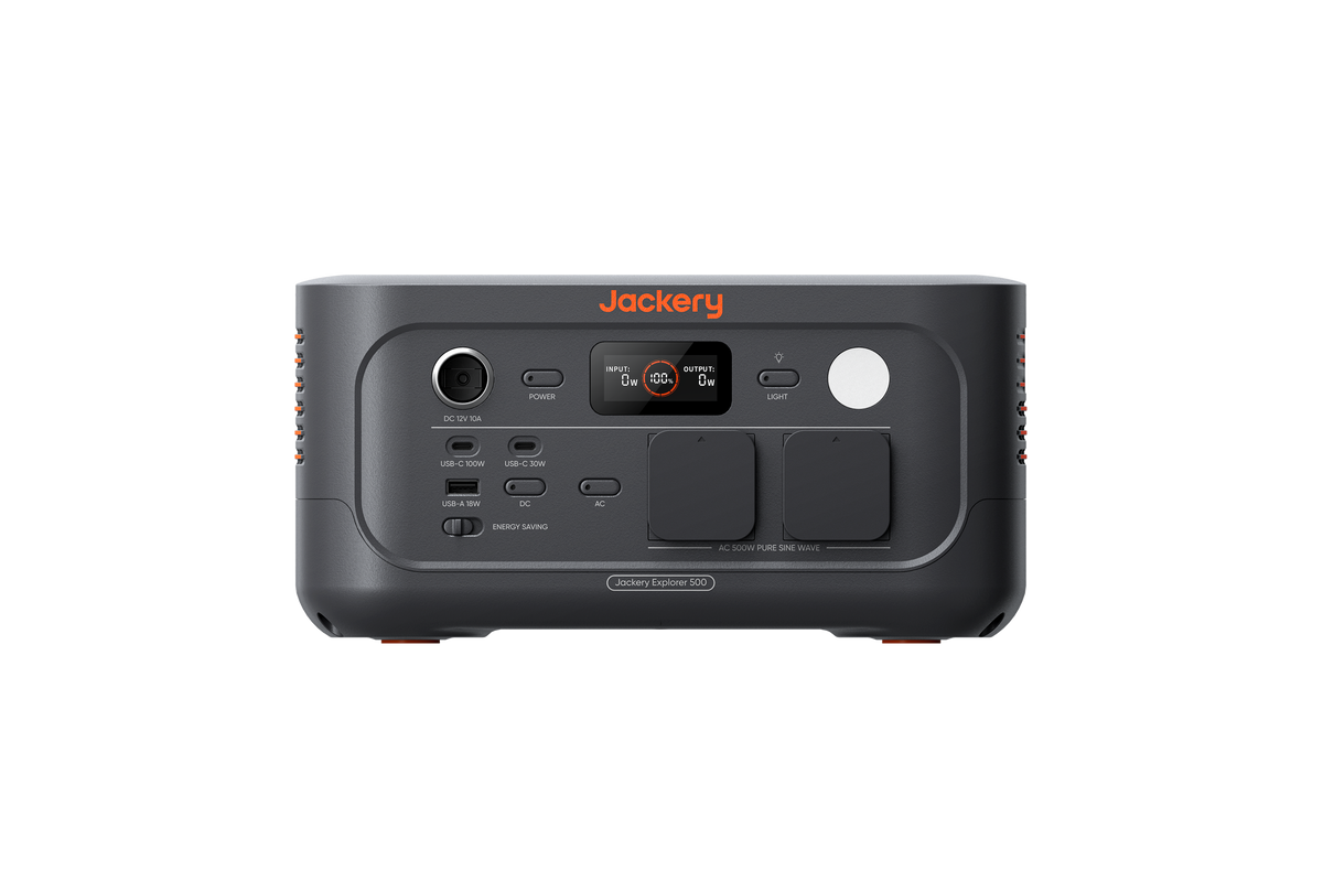 Jackery Explorer 500 V2 + Jackery 100W SolarSaga zonnepaneel
