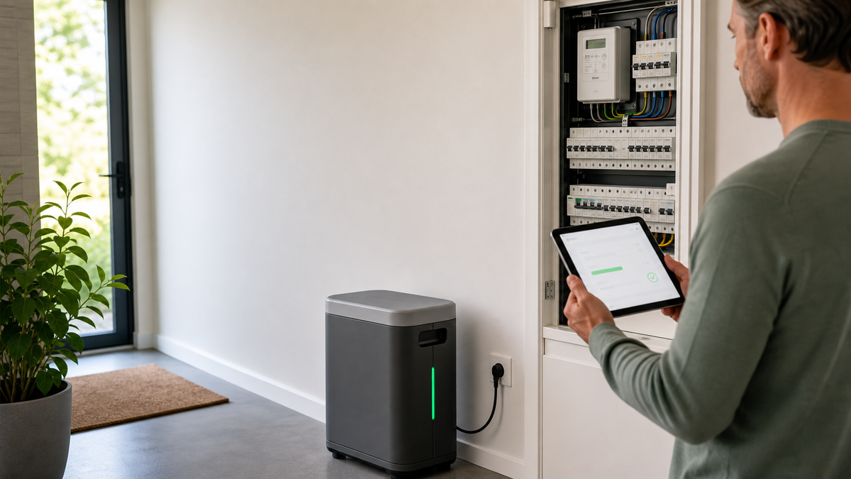 Thuisbatterij registreren bij Energieleveren.nl
