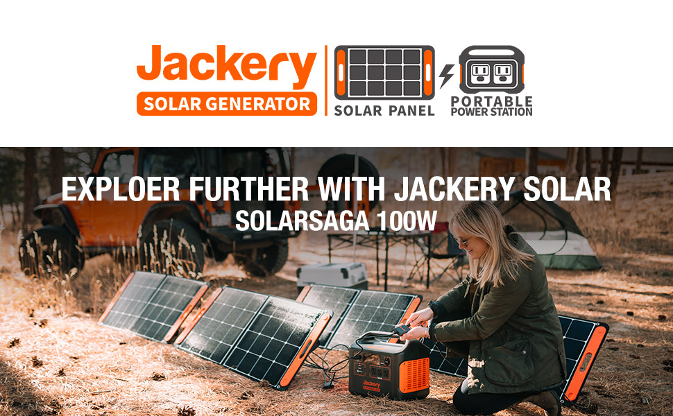 Jackery 100W SolarSaga Zonnepaneel