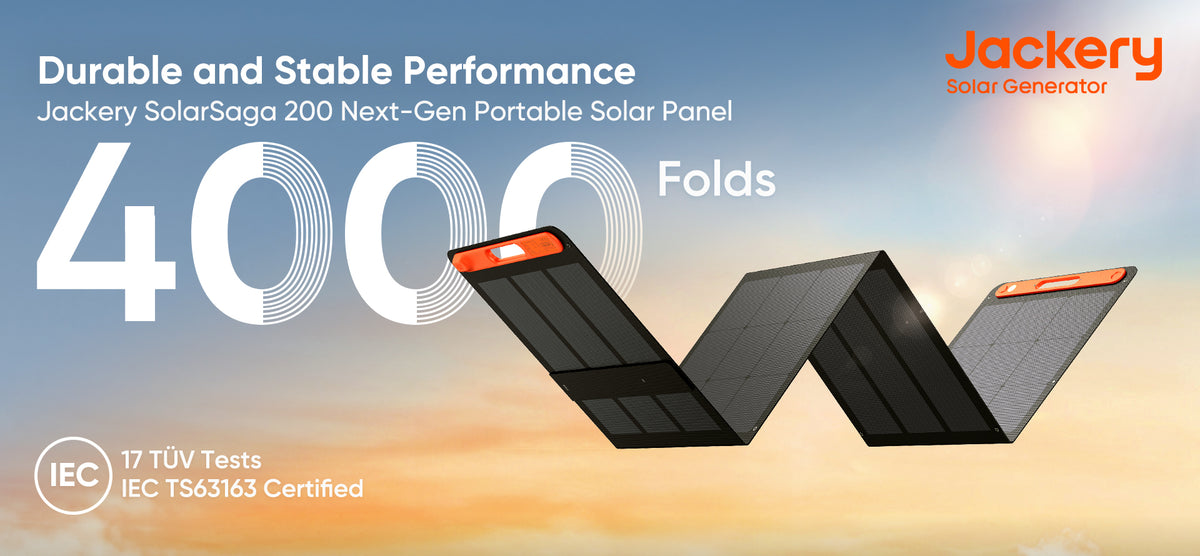 Jackery SolarSaga 200w Zonnepaneel