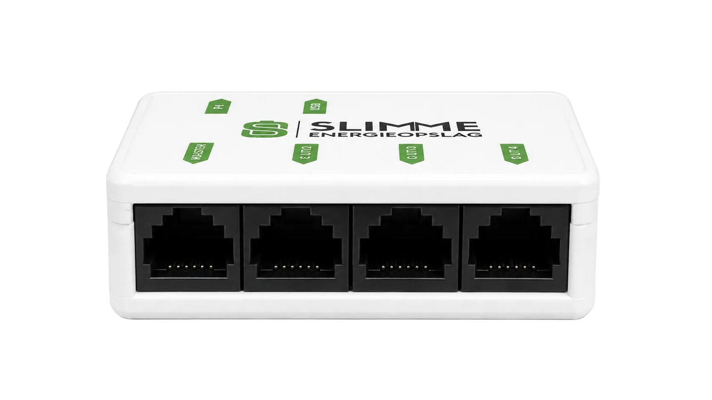 Slimme Energieopslag actieve P1 splitter met 4 poorten