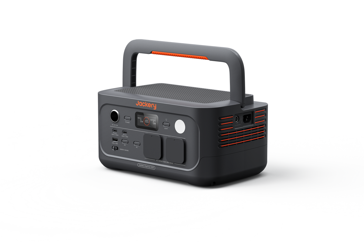 Jackery Explorer 500 V2 + Jackery 100W SolarSaga zonnepaneel