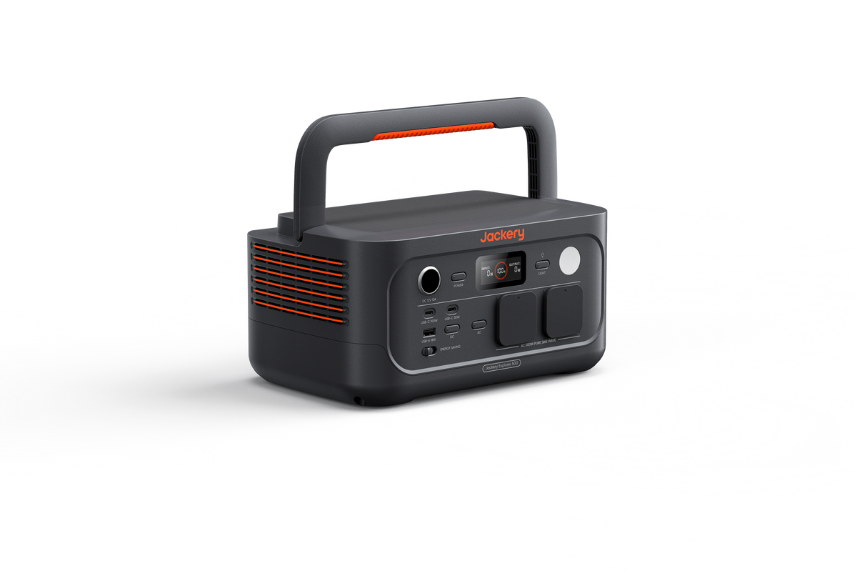 Jackery Explorer 500 V2 + Jackery 100W SolarSaga zonnepaneel
