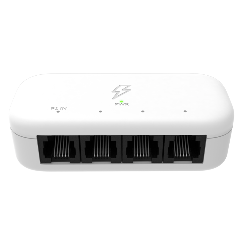 HomeWizard actieve P1 splitter met 3 poorten