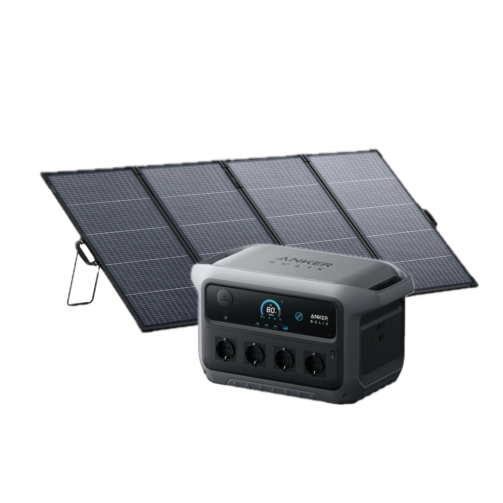 Anker SOLIX C2000 Gen2 & PS400 Bifacial Zonnepaneel