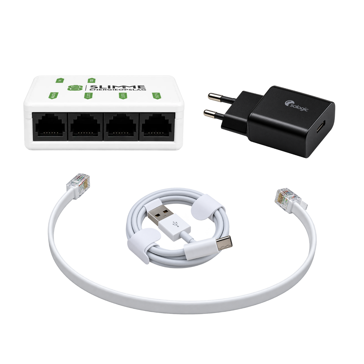 Slimme Energieopslag actieve P1 splitter met 4 poorten