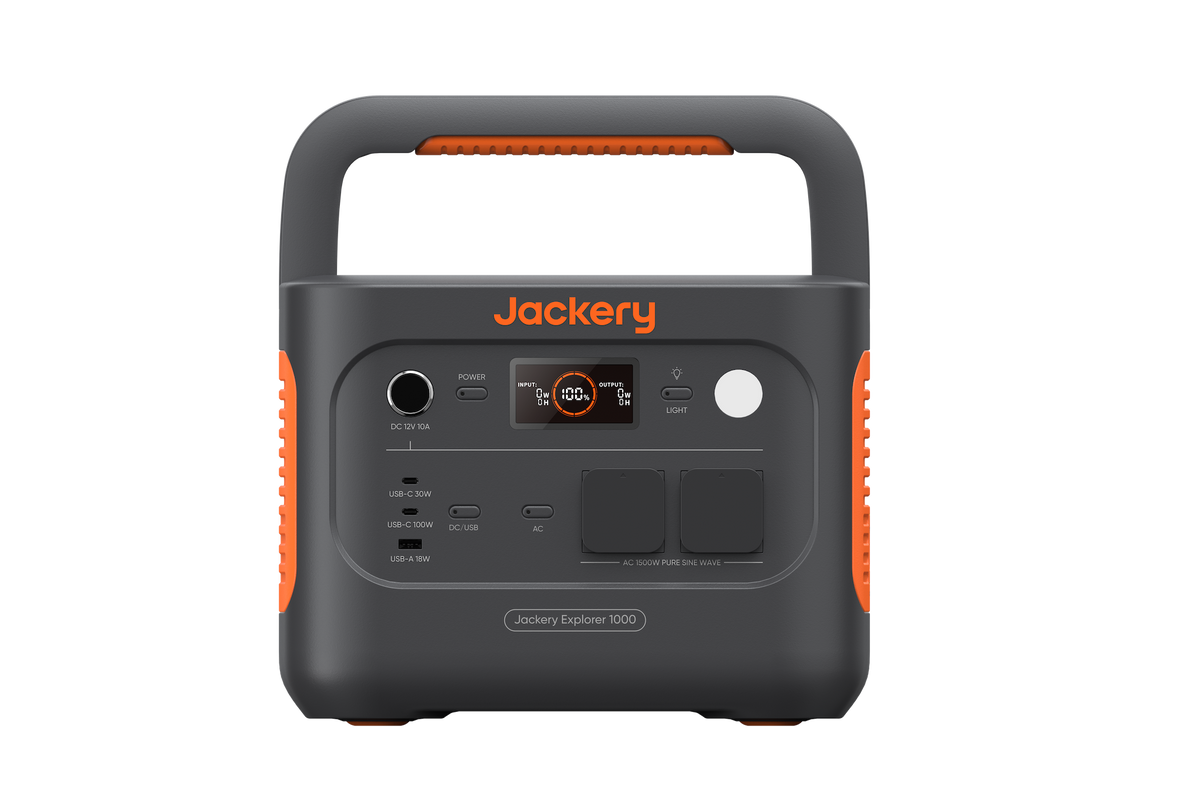 Jackery Explorer 1000 V2 & 200W SolarSaga zonnepaneel