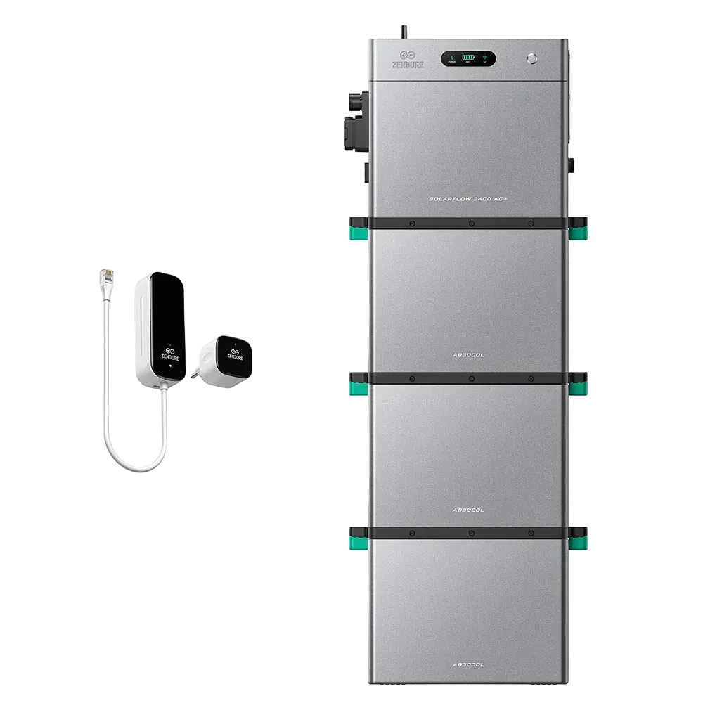 Zendure SolarFlow 2400 AC+ & AB3000L & P1 meter