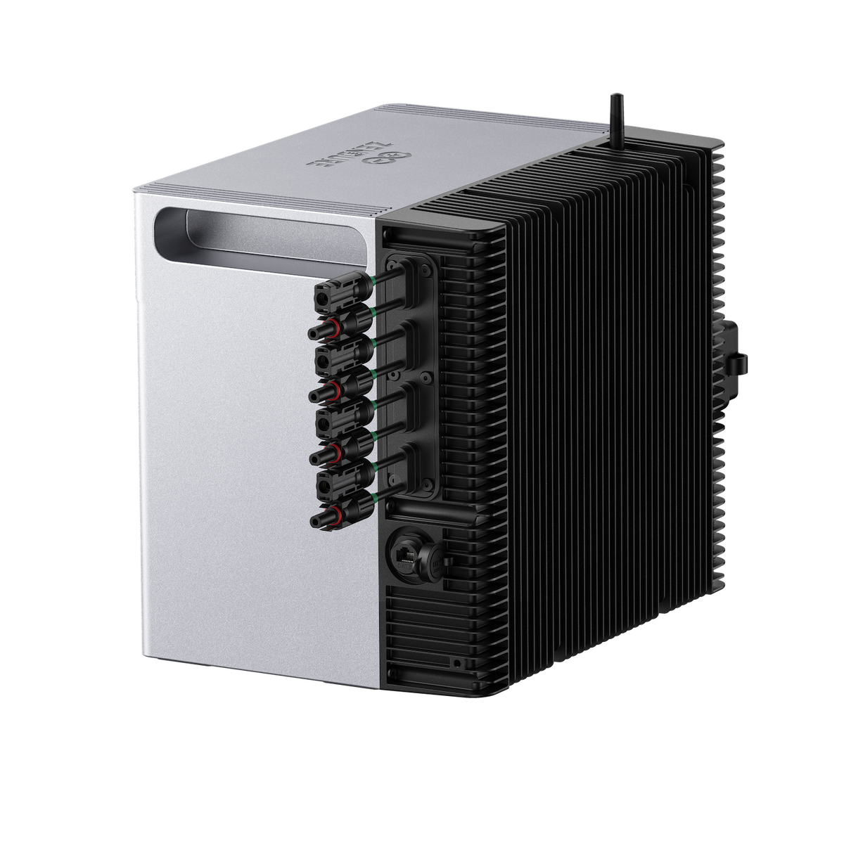 Zendure SolarFlow 2400 Pro, detail of the four MPPT solar connections