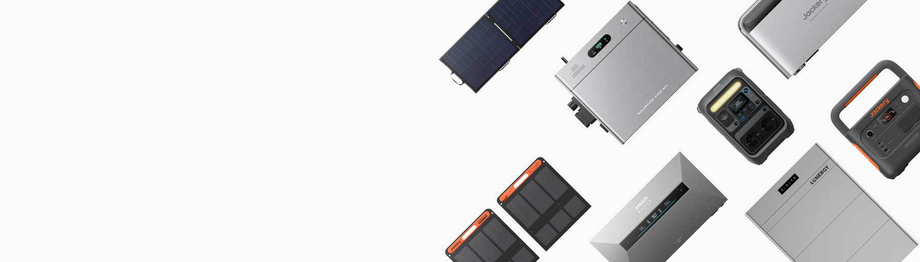 Thuisbatterijen, power stations en zonnepanelen van Slimme Energieopslag